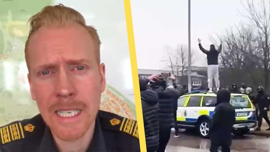 ’Gråtande polisen’: Sverige har tappat greppet om invandrarvåldet