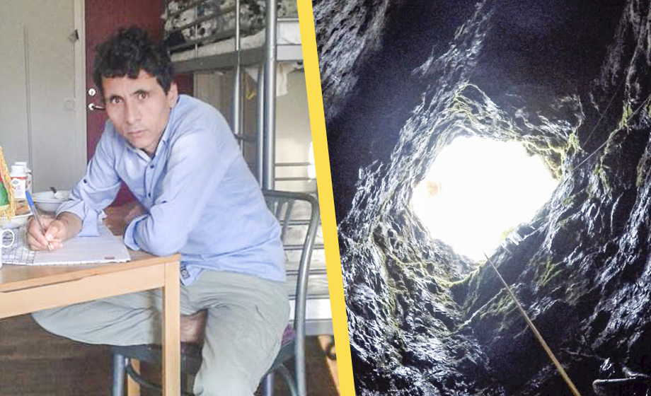 Gruvhålsafghanen påstås ha erkänt mord på hustru