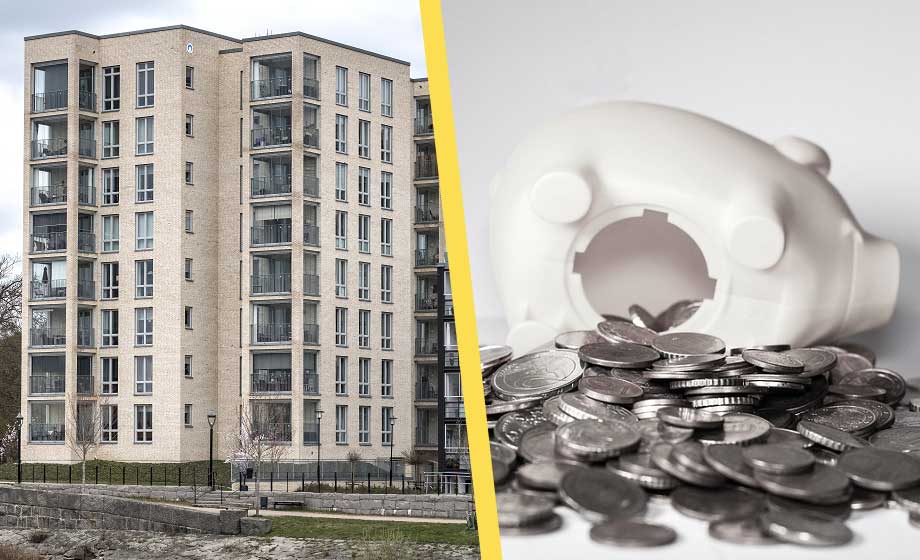 Kraftigt höjda bostadsrättsavgifter att vänta