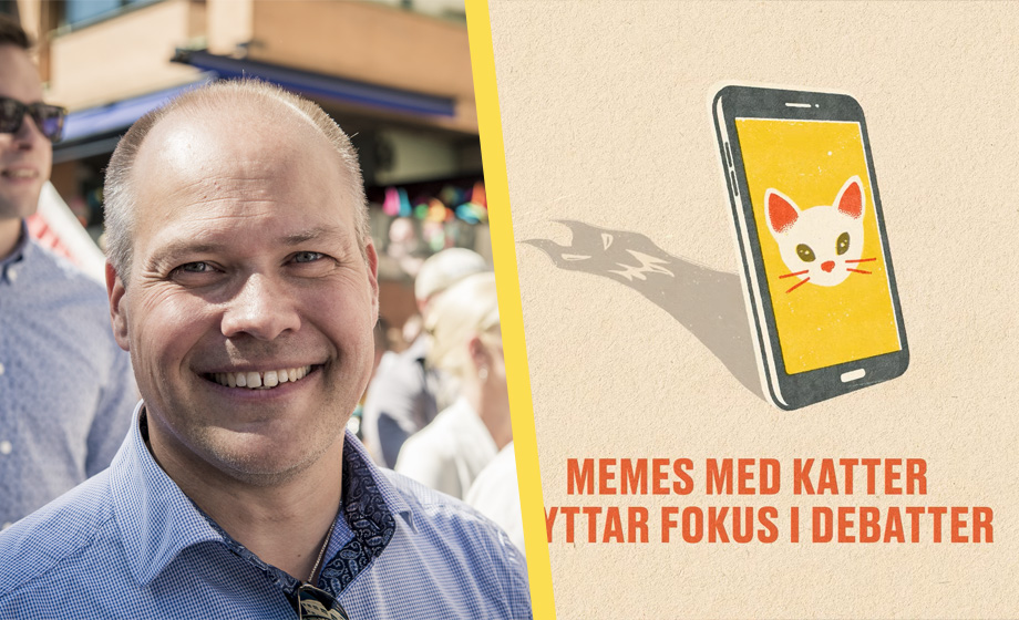 Johanssons nya myndighet varnar för ”memes med katter”