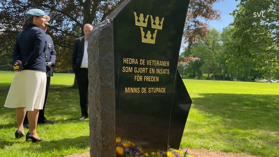 Nya monument hedrar veteraner