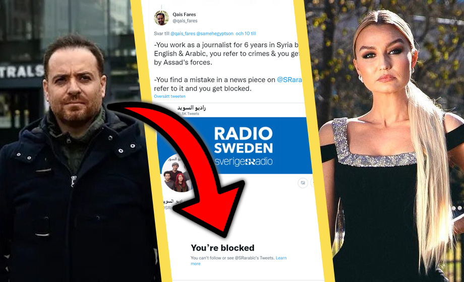 Arabisk journalist påpekade SR:s Ebba-fadäs – då hände DETTA