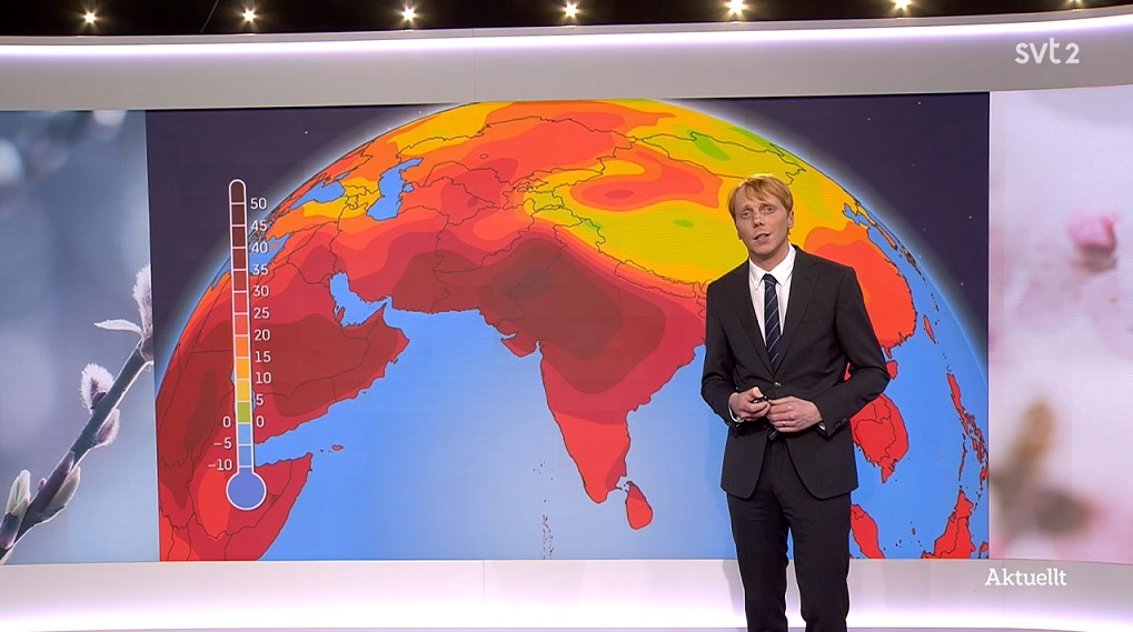 Klimatpropagandan i statstelevisionen når nya nivåer