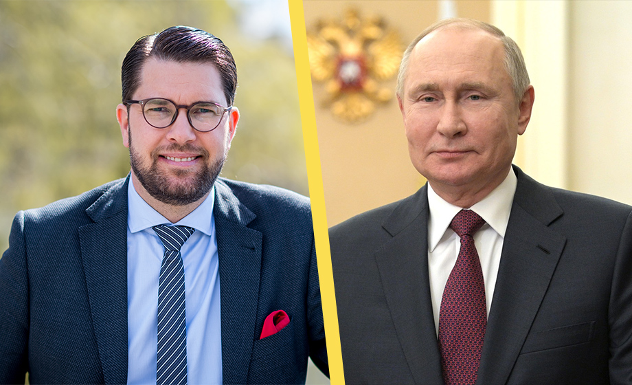 ’Putinvänliga’ SD bland de mest rysskritiska partierna i EU