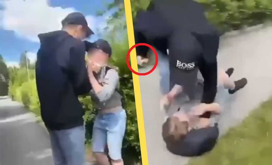 VIDEO: Gäng misshandlar ensam pojke – ”Kommer bränna ned din fucking familj”