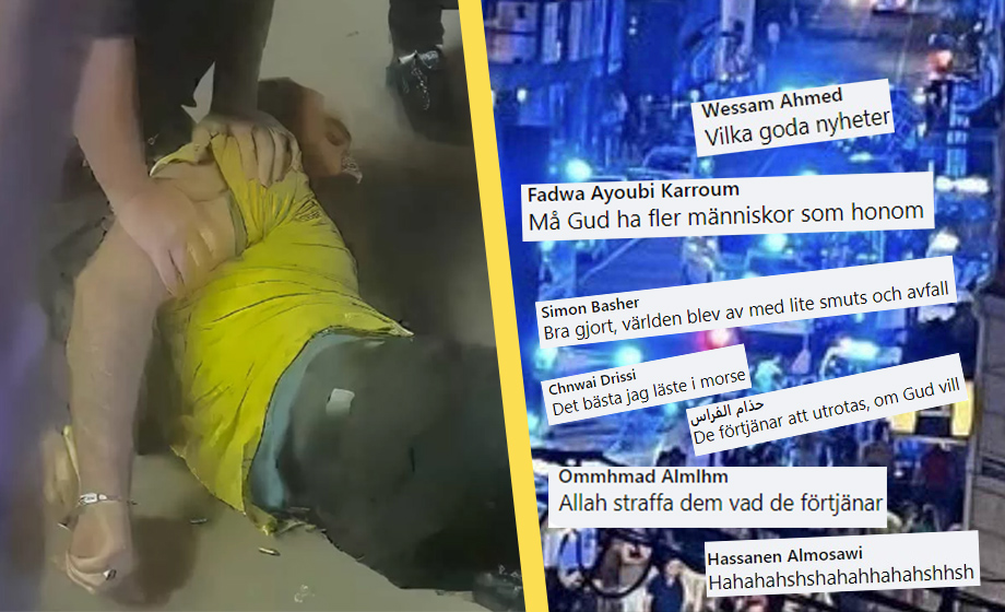 Muslimer i Sverige firar terrordådet: ”Bra gjort – världen blev av med smuts och avfall”