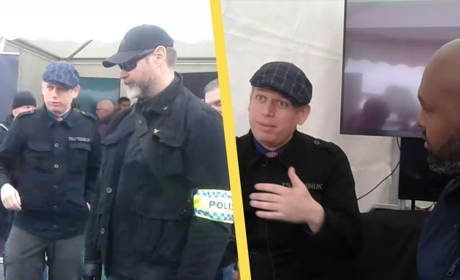 VIDEO: Se Paludan konfrontera SVT om vänstervridning