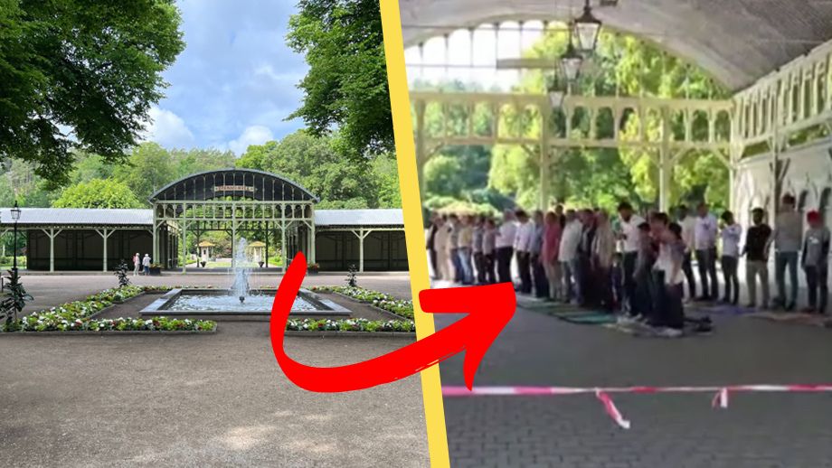 Folkkär park islamiseras – massböner med högtalarutrop