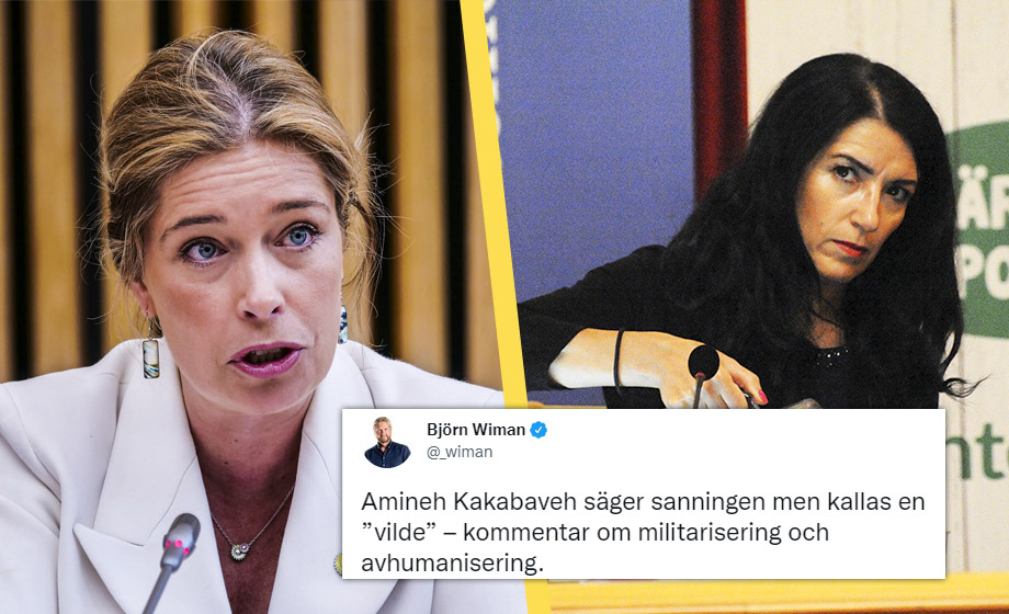 Raseriet när Kakabaveh kallas ”vilde” – Strandhäll: ”Skäms”
