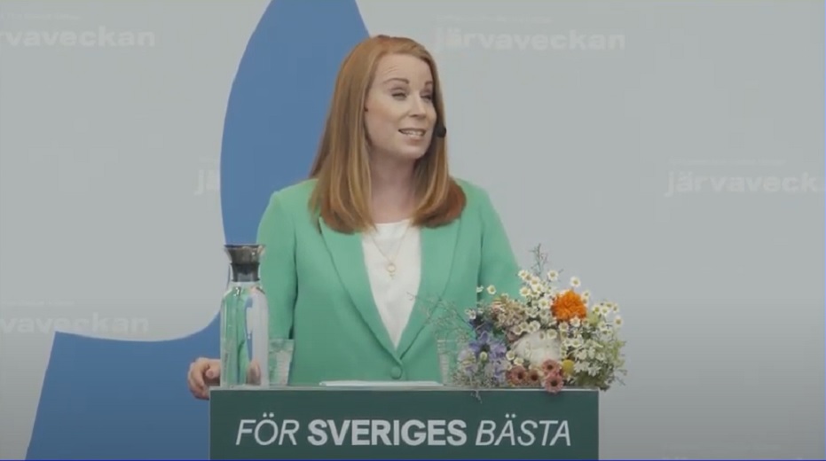 Annie Lööf avgår som partiledare