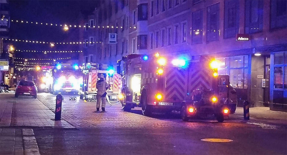 Brandterror i Trollhättan inatt