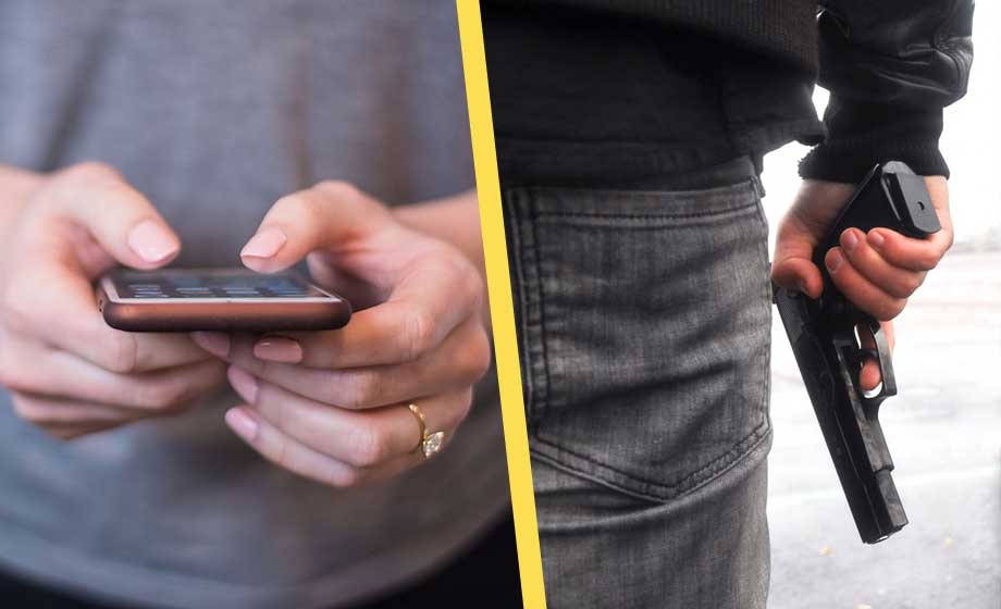 App ska varna elever för skjutningar