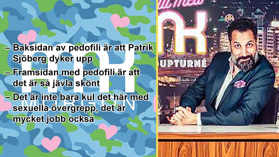 Vänsterkomiker skämtade grovt om sexbrott mot barn – samarbetar med dömd pedofil