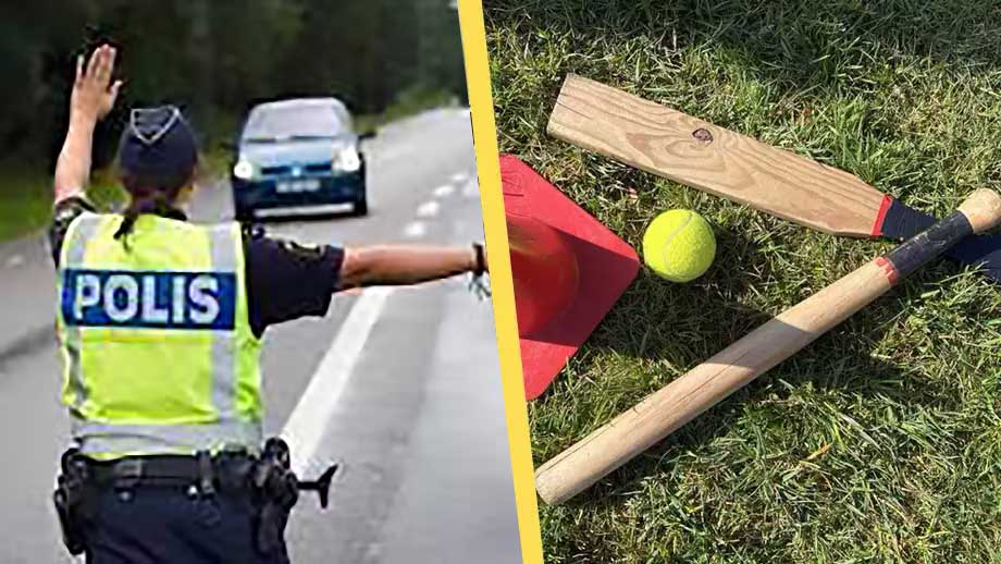 Kvinna hade brännbollsträ i bilen – döms till dryga böter