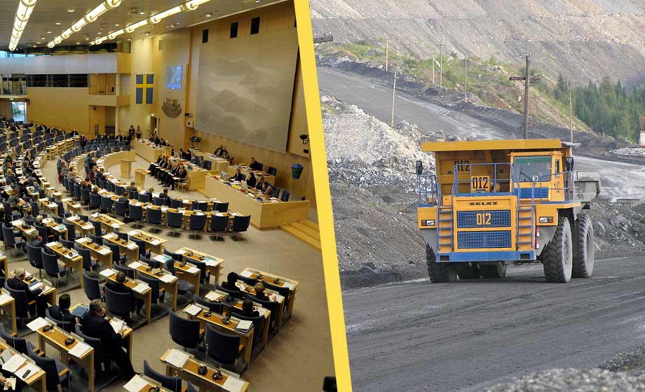 Riksdagsbeslut: Utvinning av kol, olja och naturgas förbjuds i Sverige