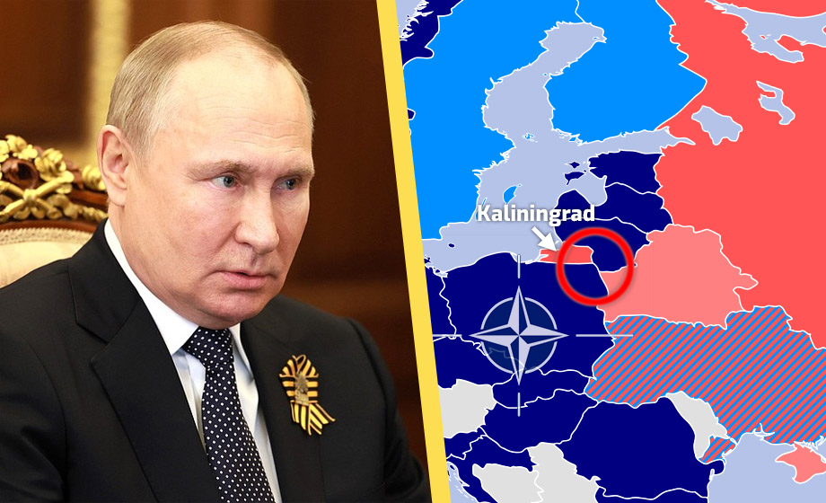 Rysk ilska när EU skär av Kaliningrad