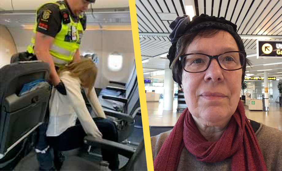 MP-språkrör stoppade flygplan – hundratals försenades