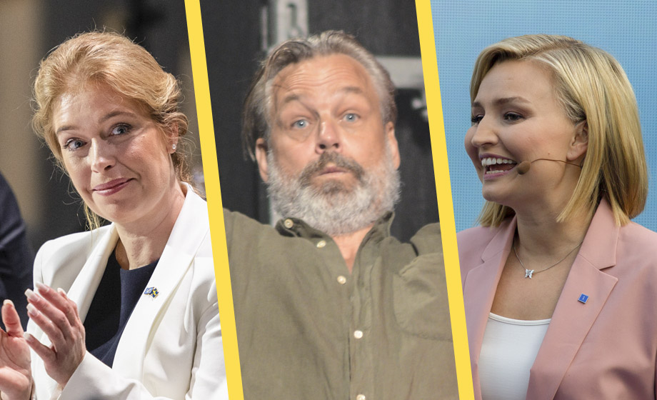 ”Fascist” – Strandhälls och Schyfferts attack på Ebba Busch