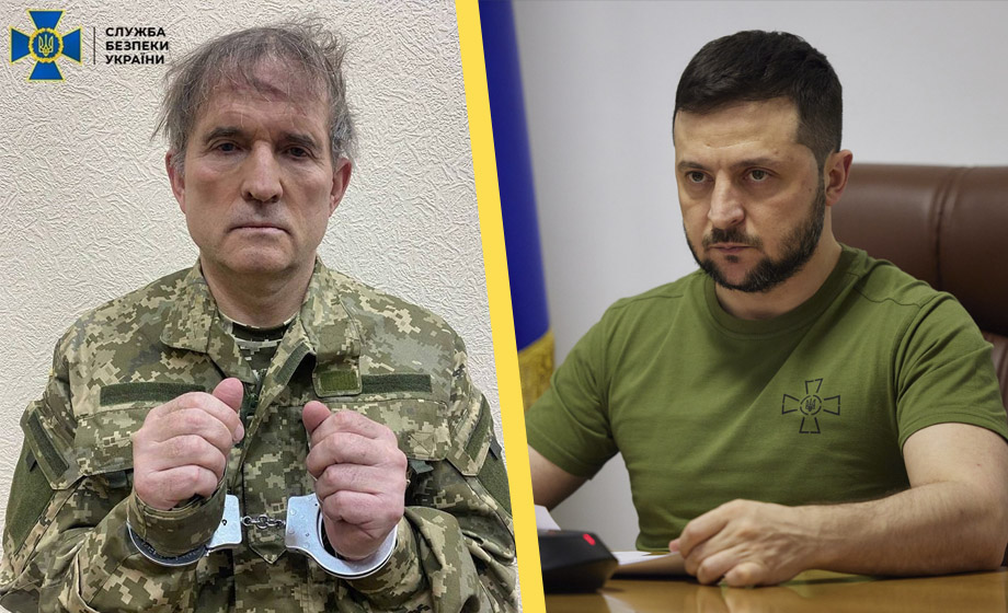 Zelenskyj förbjuder förre s-ledarens parti