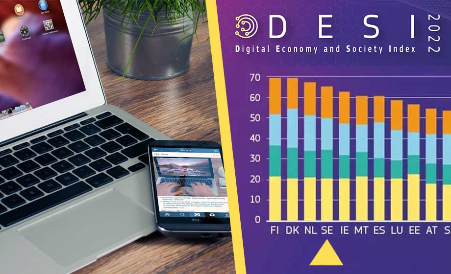 Sverige på fjärdeplats i EU:s digitaliseringsindex