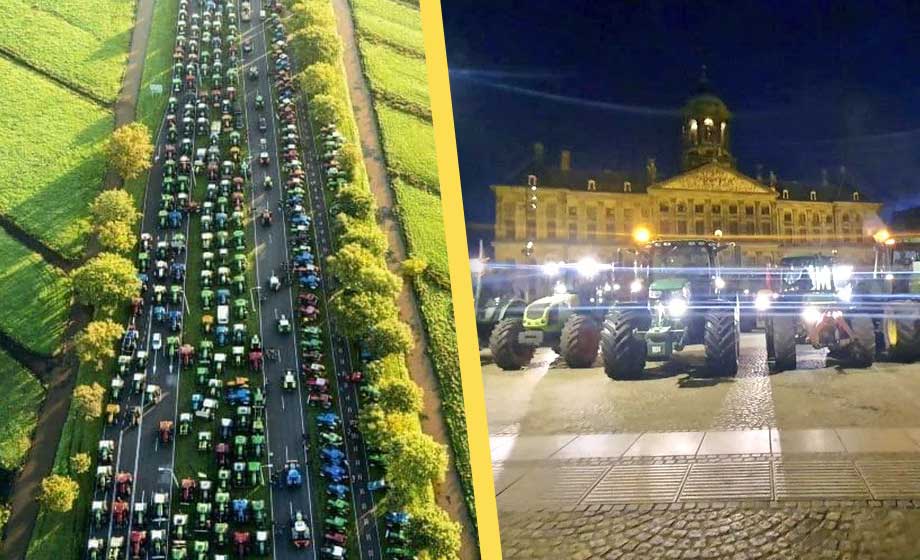 Bondeupproret mot klimatmålen växer i styrka