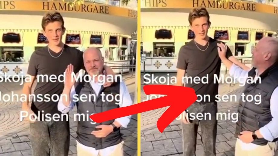 VIDEO: Morgan Johansson trollad på Gröna Lund