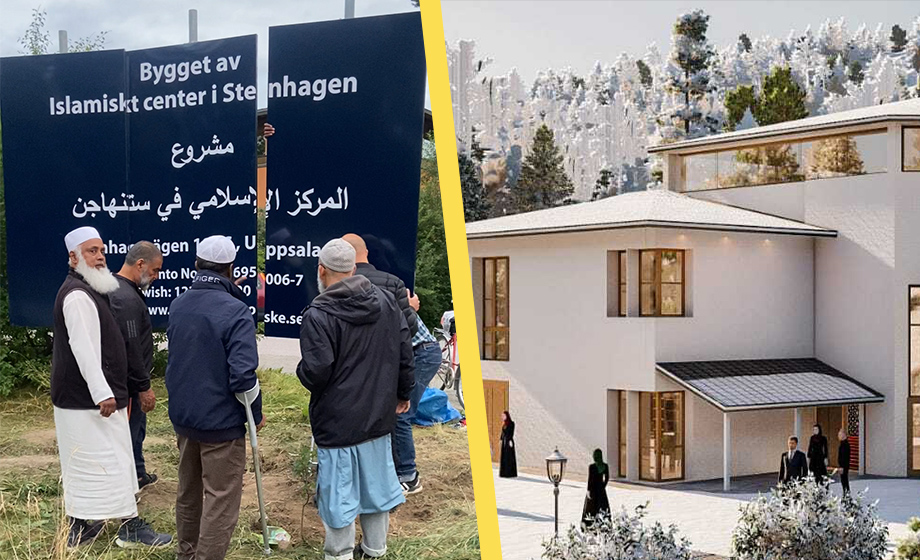 VIDEO: Muslimer markerar sitt område – S gav grönt ljus