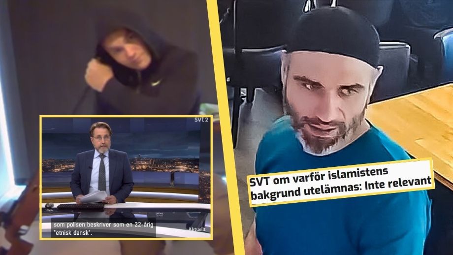 SVT gav bakgrund på ”etnisk dansk” massmördare – men inte IS-terroristen i Oslo