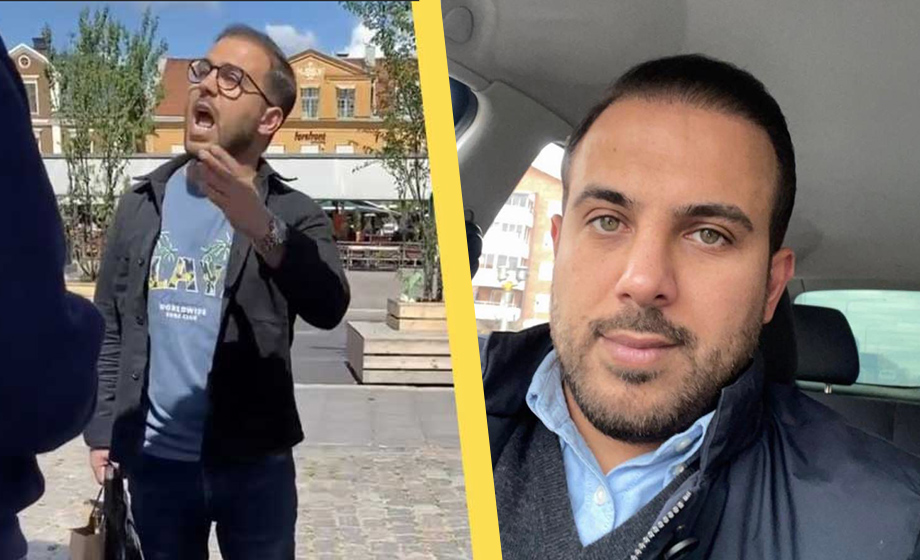 SD-hatande syrier hotar med polisanmälan: ”Mather fakker din mamma e hora”