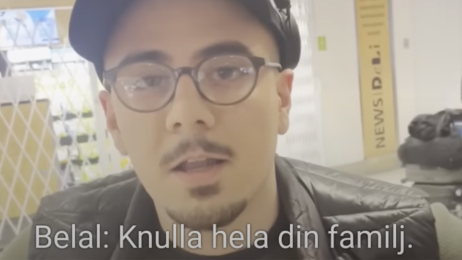 VIDEO: Här mordhotas Gustav Kasselstrand (AfS)