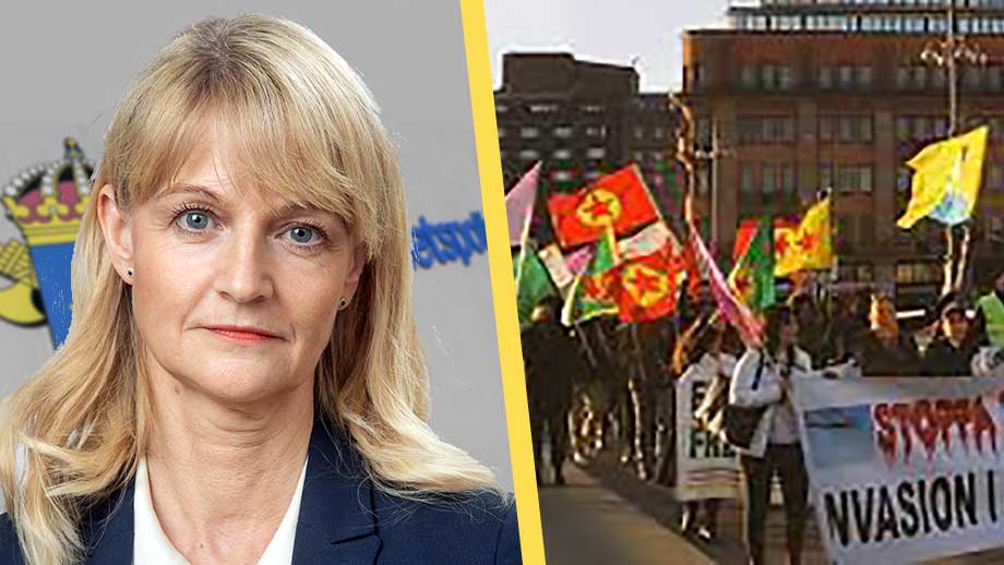 Säpo: Gör det olagligt att demonstrera för PKK