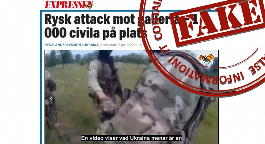 Ryssland: Expressen sprider fake news
