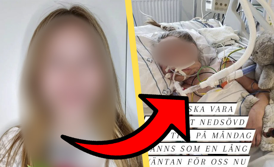 Nioåriga flickan i Skellefteå har vaknat