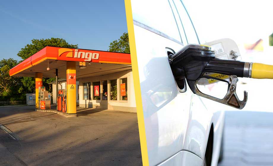 Bränslepriserna sänks