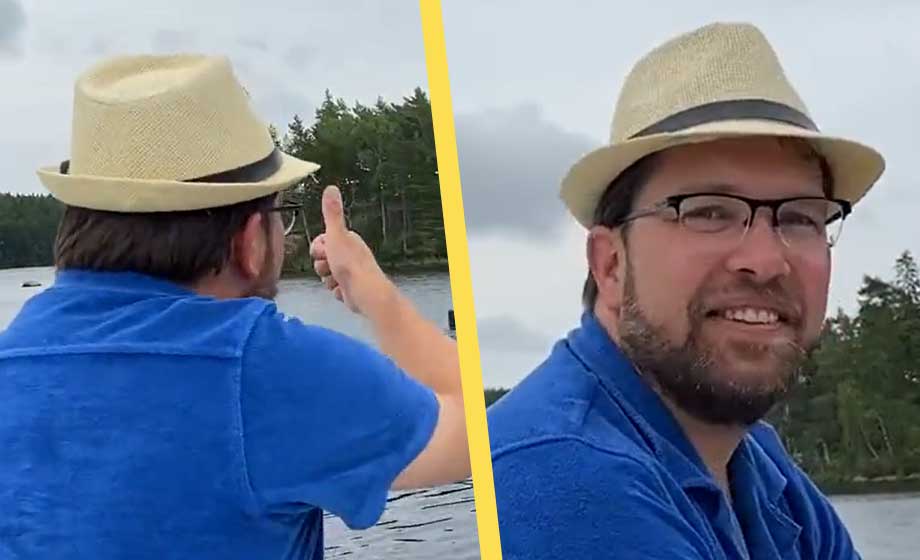 VIDEO: ’Fuck you’ och ’Du är enda hoppet’ – splittrad välkomstkommitté för Åkesson