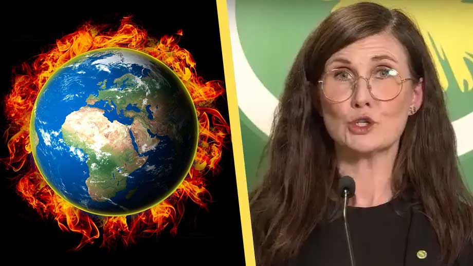 Märta Stenevi: ”Världen håller på att brinna upp”