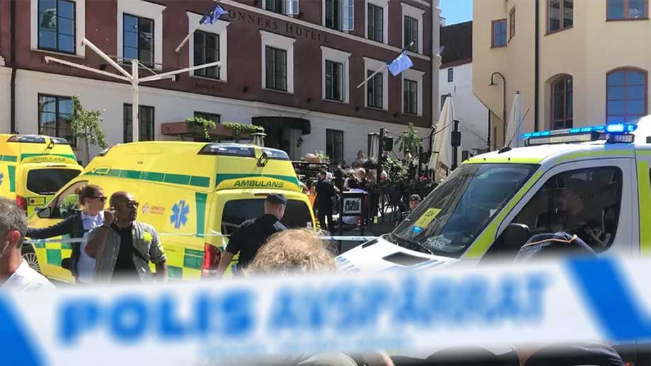 Kvinna knivhuggen i Almedalen