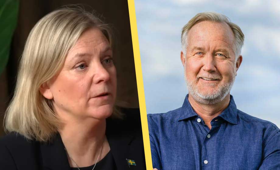 Ras för Socialdemokraterna – uppsving för Liberalerna