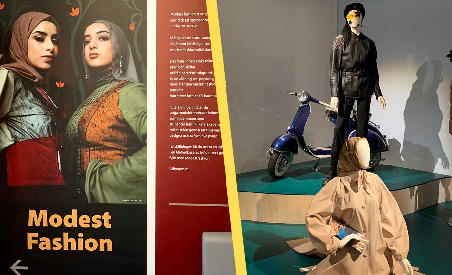 Kläder som döljer kvinnokroppen i Malmöutställningen ’Modest Fashion’