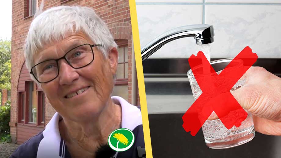 MP-förslag: Gör det dyrt att dricka vatten