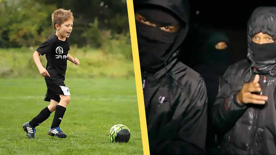 Bollspelande 10-åring fördes bort av gäng – fick huvudet rakat