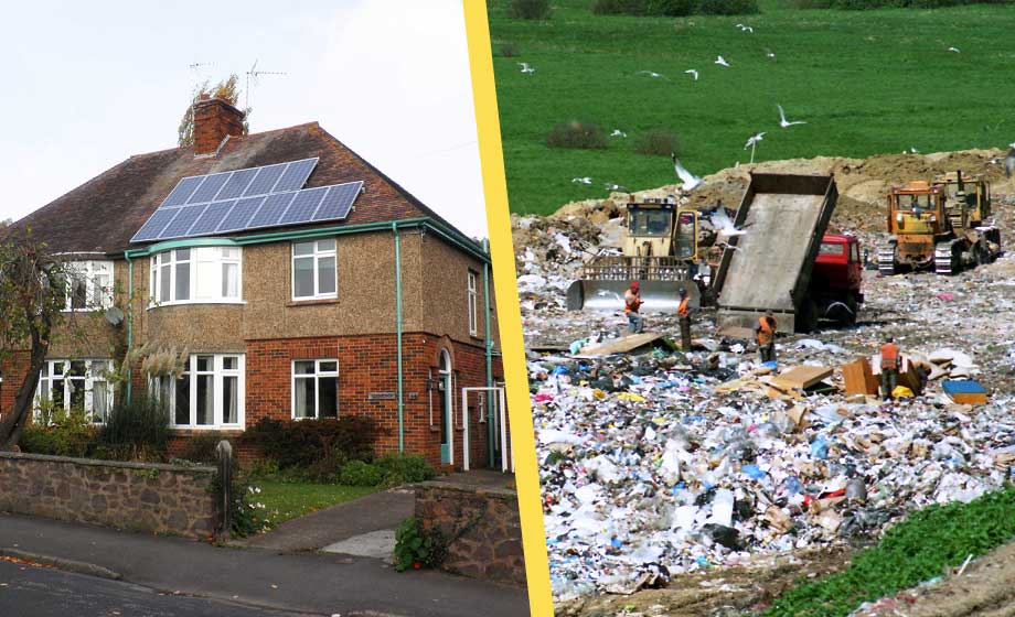 Ingen plan för begagnade solpaneler – hamnar på sophögen