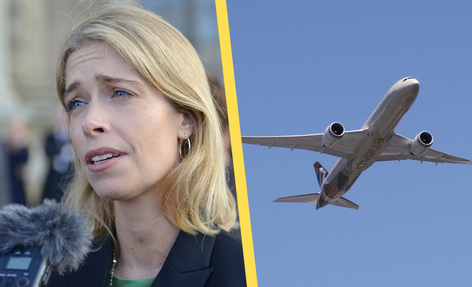 Strandhäll tog flyget till Gotland: ”Jag är ensamstående mamma”