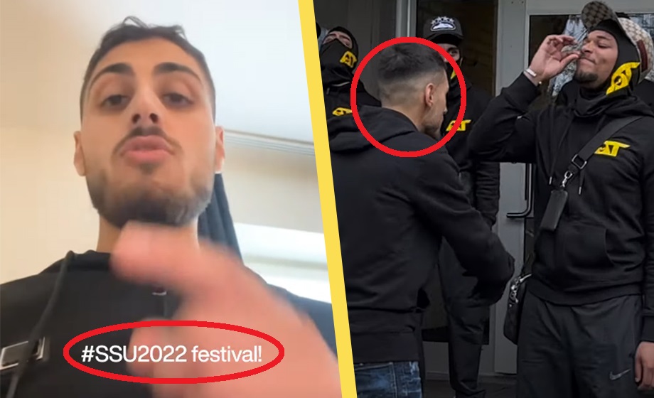 SSU höll festival med gangsterrappare: ”Det är viktigt att forma Sverige”