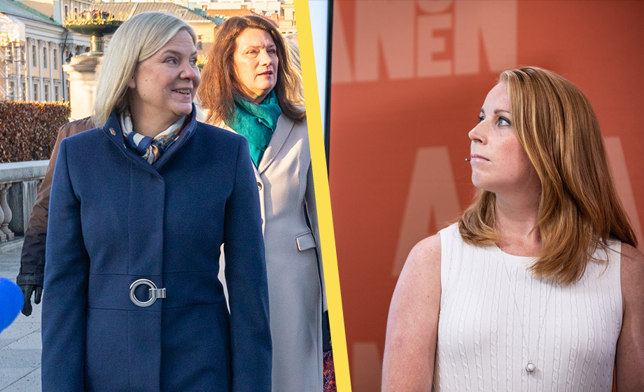 Lööf tar sida: ”Magdalena Andersson är den bästa statsministerkandidaten”