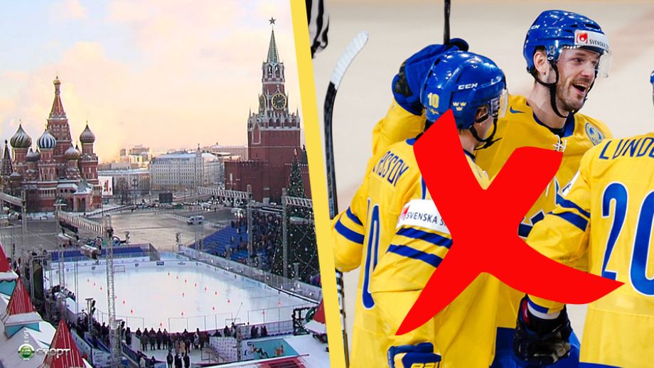 Svenska ishockeyspelare i Ryssland PORTAS från landslaget