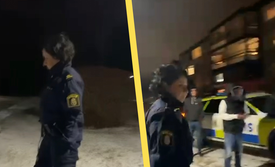 VIDEO: Poliskvinna förnedras – ”Hora”