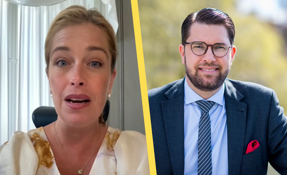 Strandhäll attackerar regeringsbildningen: ”Släpper in hord av SD-tjänstemän”