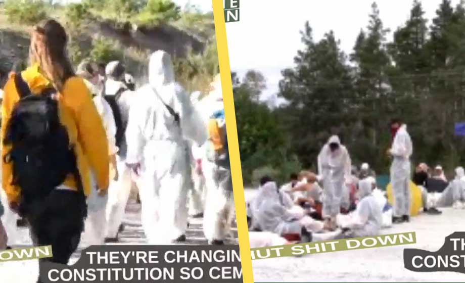 Klimatextremister STOPPAR Cementa