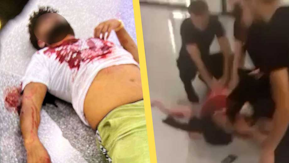 VIDEO: Se blodbadet i Malmö-köpcentret – en död, en skadad